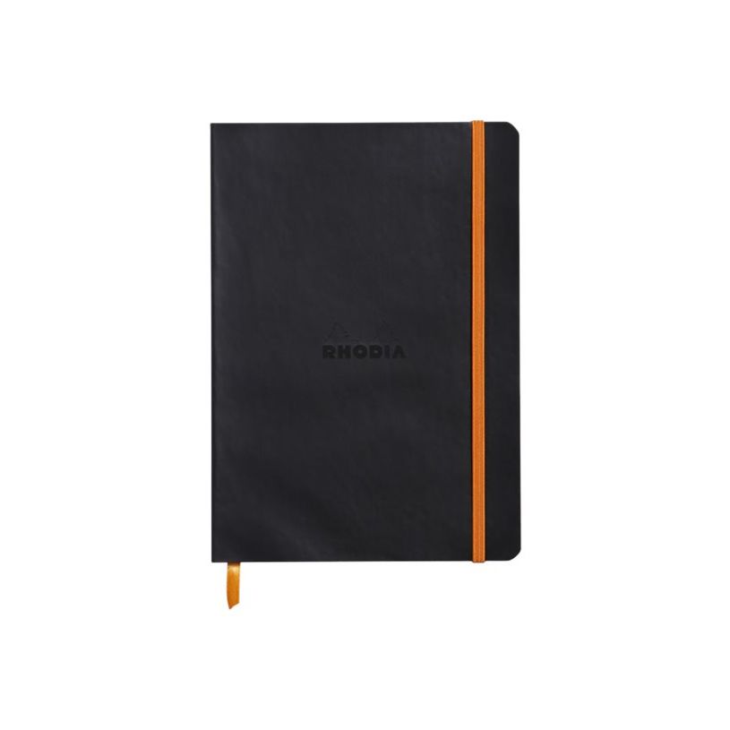 3037921174524-RHODIA Rhodiarama - Carnet souple A5 - 160 pages - pointillés - noir-P_405129926_1-0