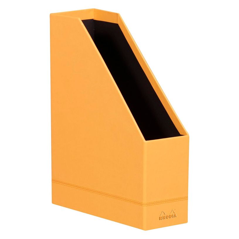 3037921188309-RHODIA Rhodiarama - Porte-revues - orange - en polyuréthane-P_405129939_1-0
