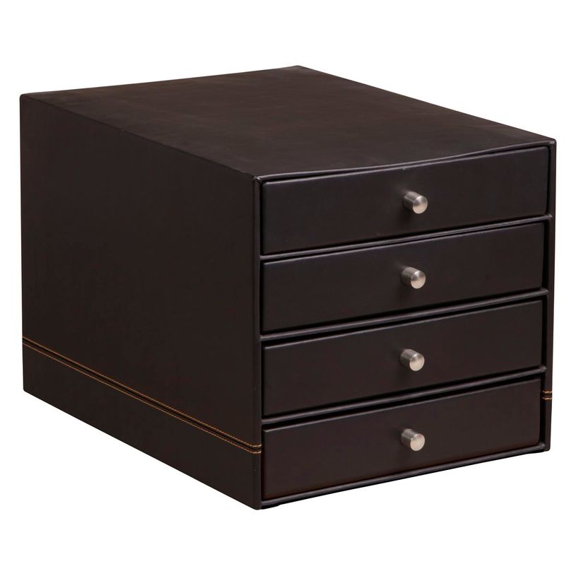 3037921188668-RHODIA Rhodiarama - Module de classement 4 tiroirs - noir - en polyuréthane-P_405129945_1-0