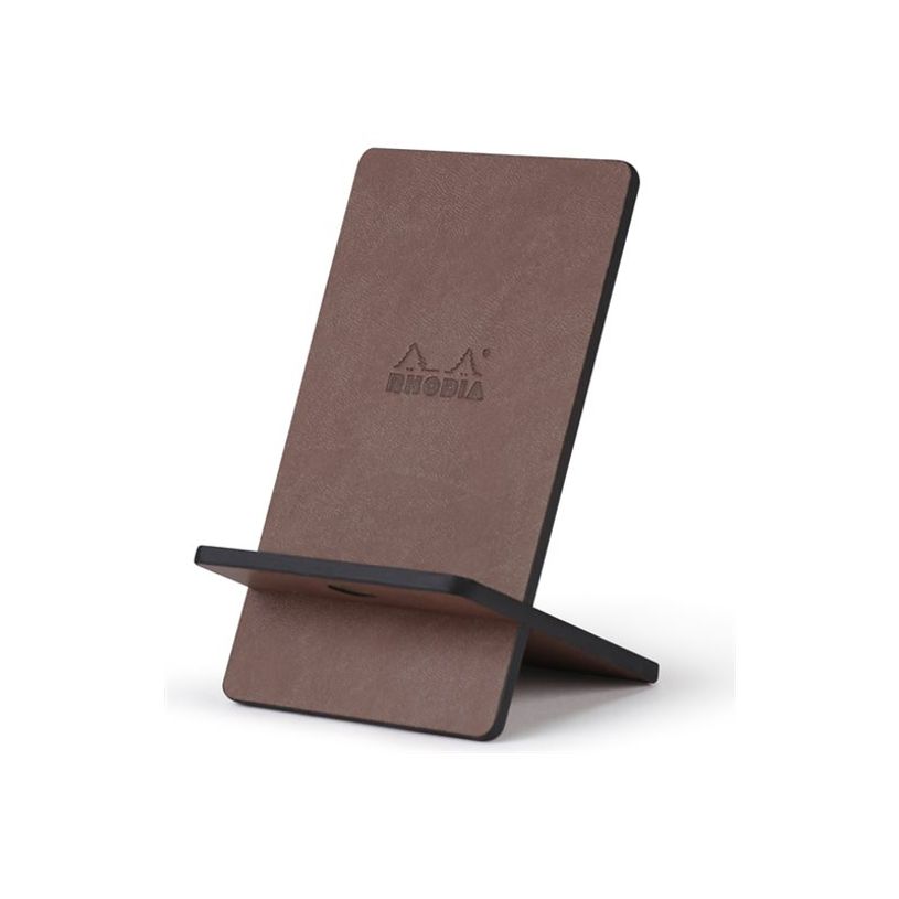 3037921944103-RHODIA - Socle pour téléphone portable - chocolat-P_405129981_2-0