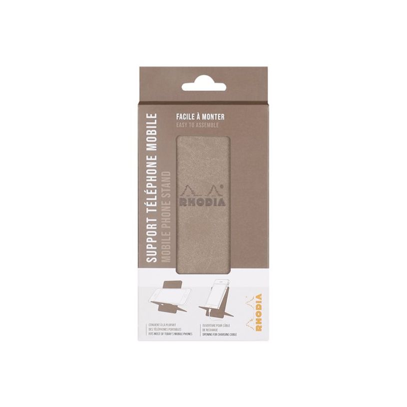 3037921944110-RHODIA - Socle pour téléphone portable - taupe-P_405129982_1-1
