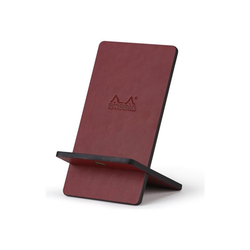 3037921944134-RHODIA - Socle pour téléphone portable - lie de vin-P_405129983_2-0