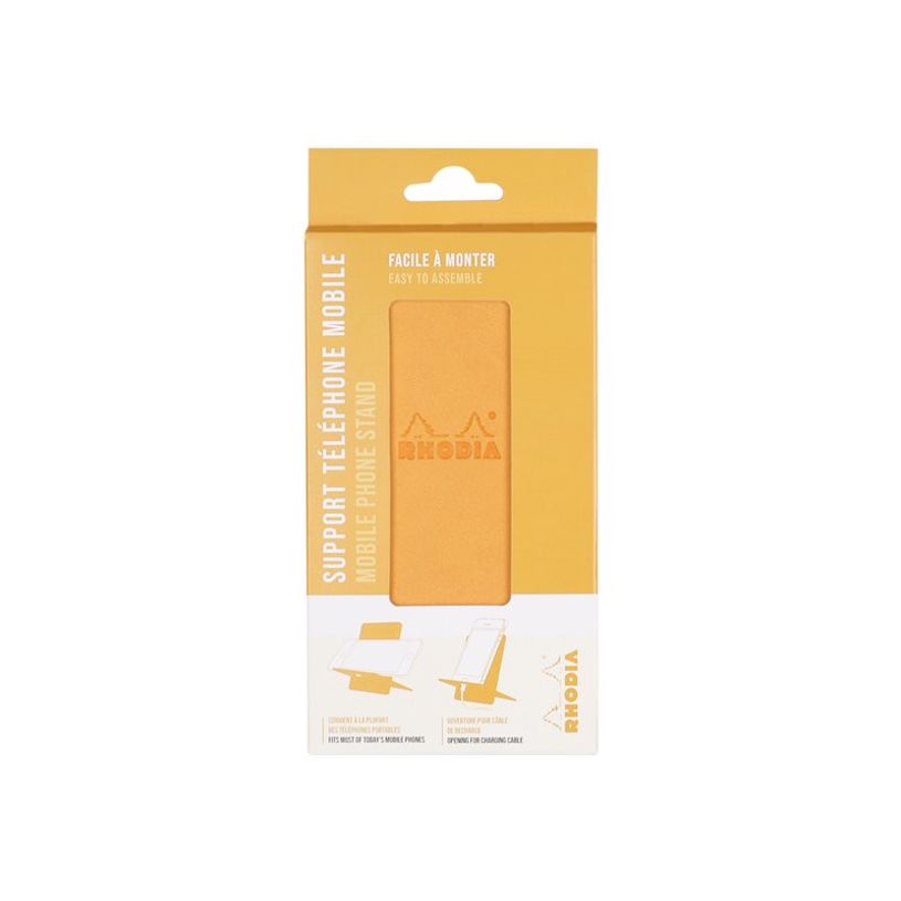 3037921944332-RHODIA - Socle pour téléphone portable - orange-P_405129989_1-1