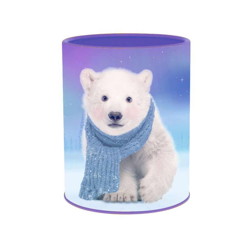 3371010479931-Quo Vadis - Pot à crayons - Mes potes à pattes mignons - 8x8x10,5 cm - Métal--1