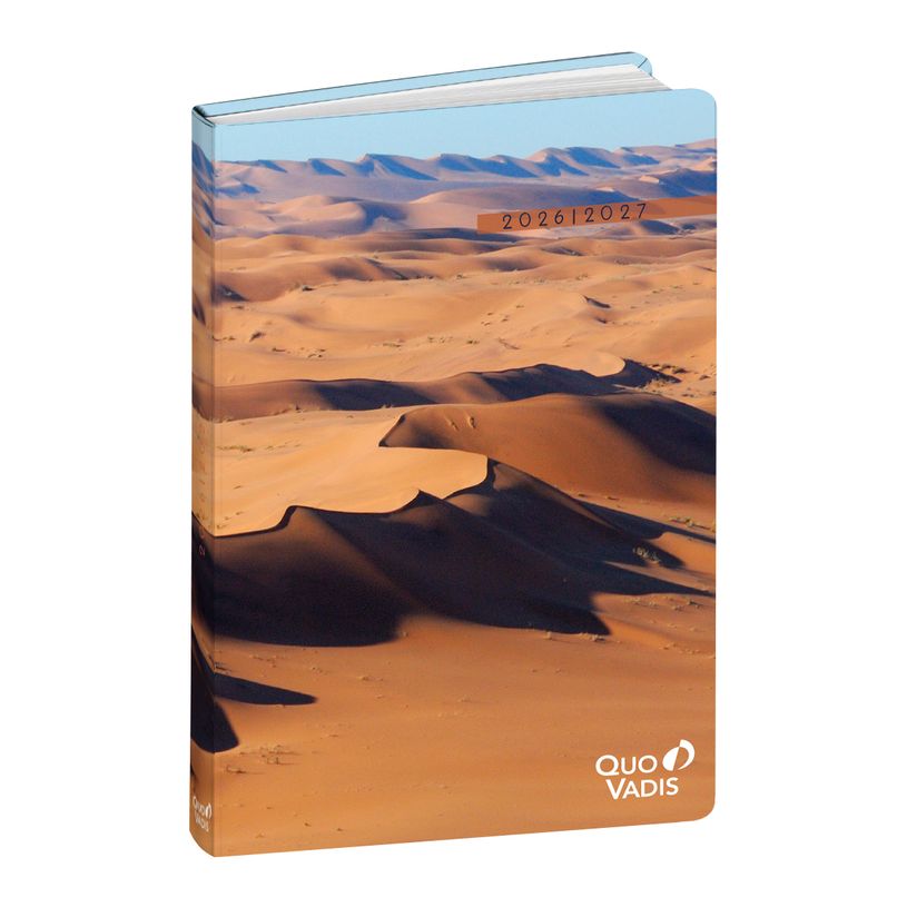 3371010496679-Quo Vadis - Agenda année scolaire - 2026-2027 - Eurotextagenda Recyclé - Journalier - Multilingue - Respire - 12 mois de août à j--3