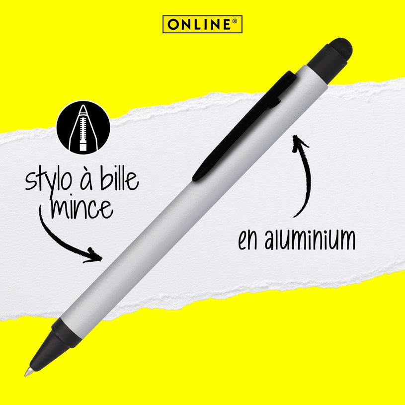 4014421321107-Stylo bille tactile Alu Stylus Silver--1