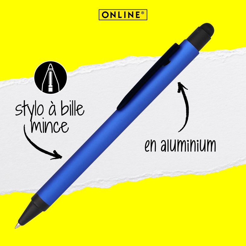 4014421321114-Stylo bille tactile Alu Stylus Blue--1