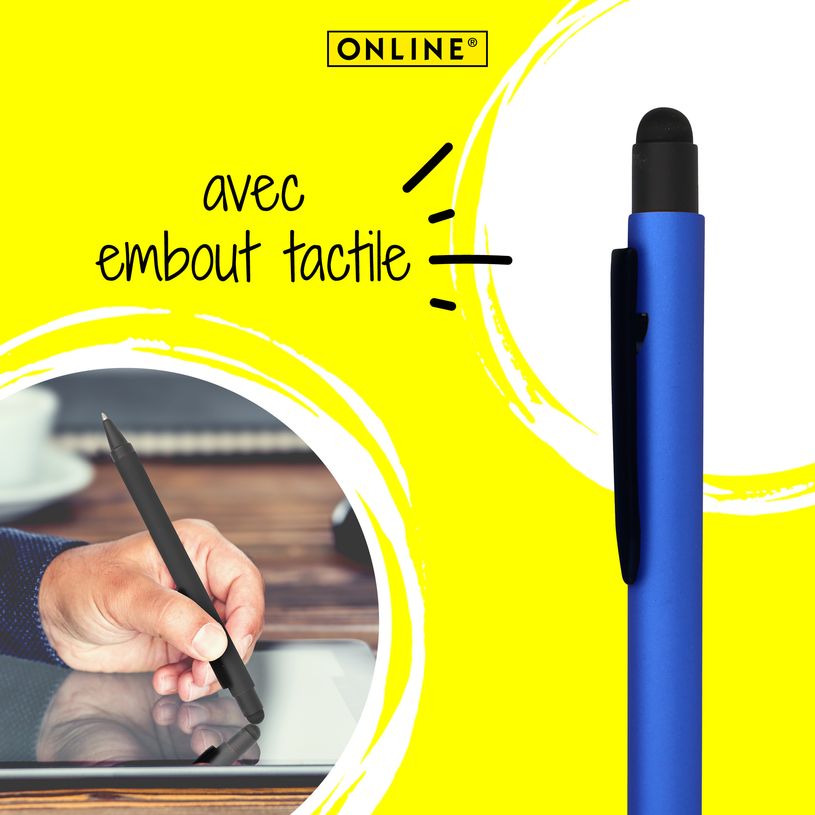 4014421321114-Stylo bille tactile Alu Stylus Blue--2