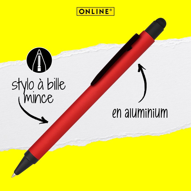 4014421321121-Stylo bille tactile Alu Stylus Red--1