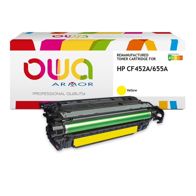 3112539762070-Cartouche laser remanufacturée HP 05A - Jaune -OWA--0