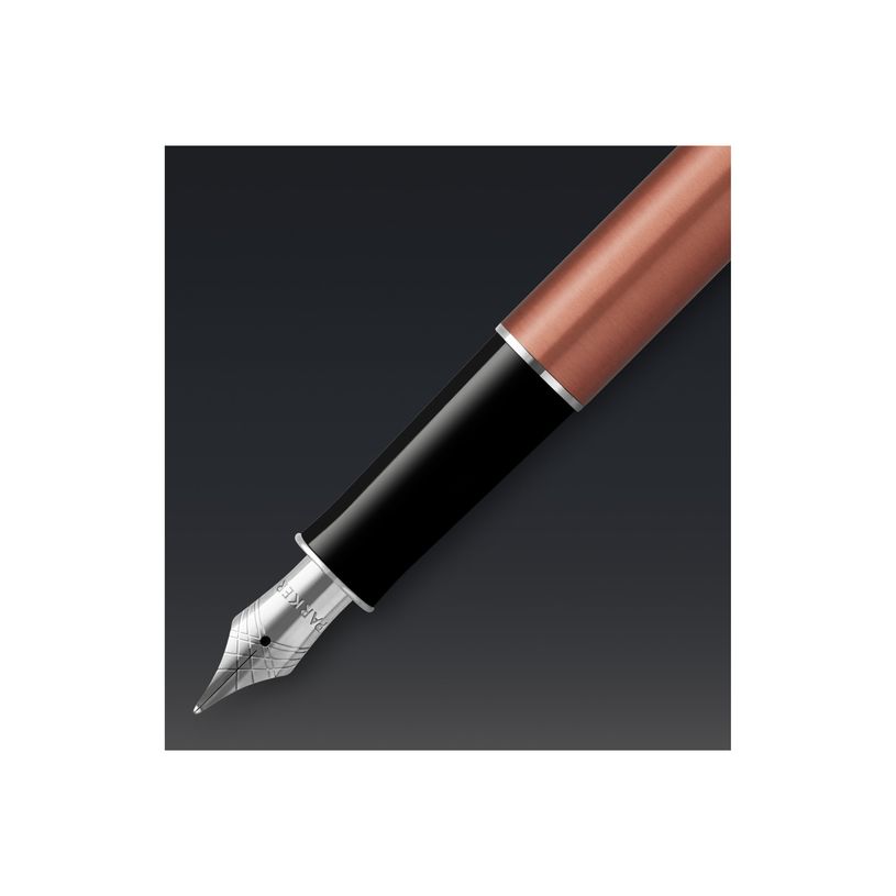 3026981692284-Parker Sonnet Essential - Stylo plume orange - encre noire - pointe fine-P_405130079_3-2