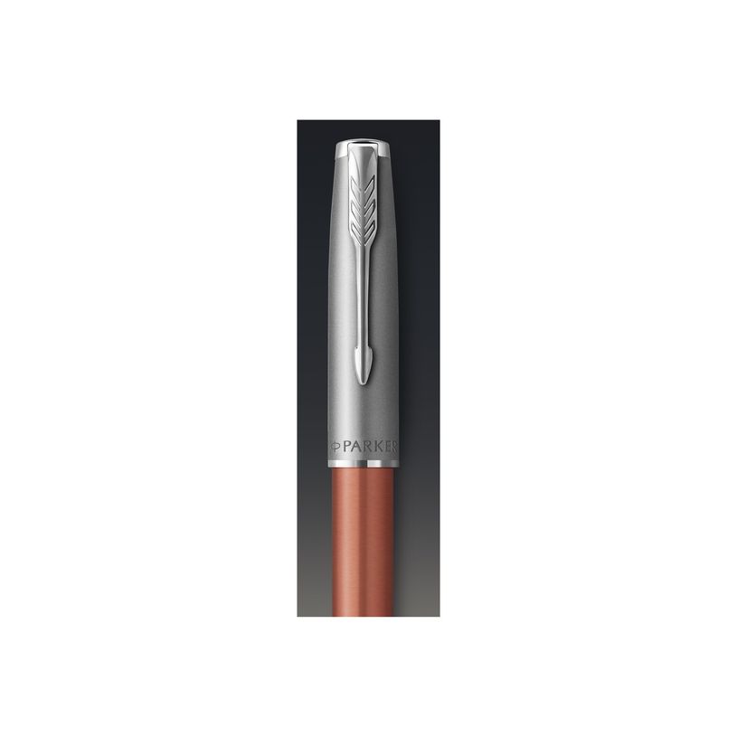 3026981692284-Parker Sonnet Essential - Stylo plume orange - encre noire - pointe fine-P_405130079_6-6