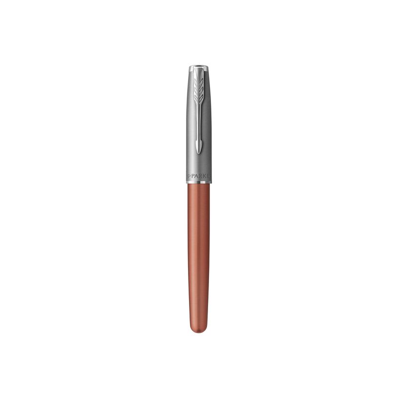 3026981692284-Parker Sonnet Essential - Stylo plume orange - encre noire - pointe fine-P_405130079_7-3
