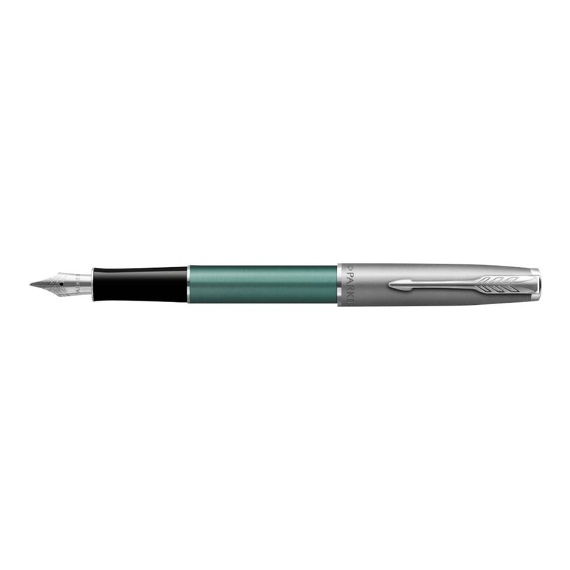 3026981693625-Parker Sonnet Essential - Stylo plume vert - encre noire - pointe fine-P_405130083_1-0