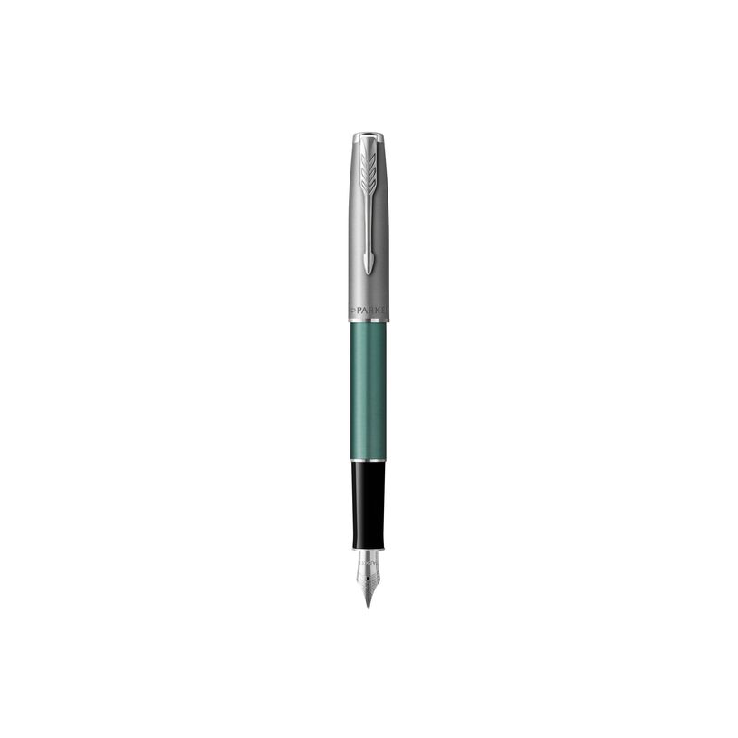 3026981693625-Parker Sonnet Essential - Stylo plume vert - encre noire - pointe fine-P_405130083_4-2