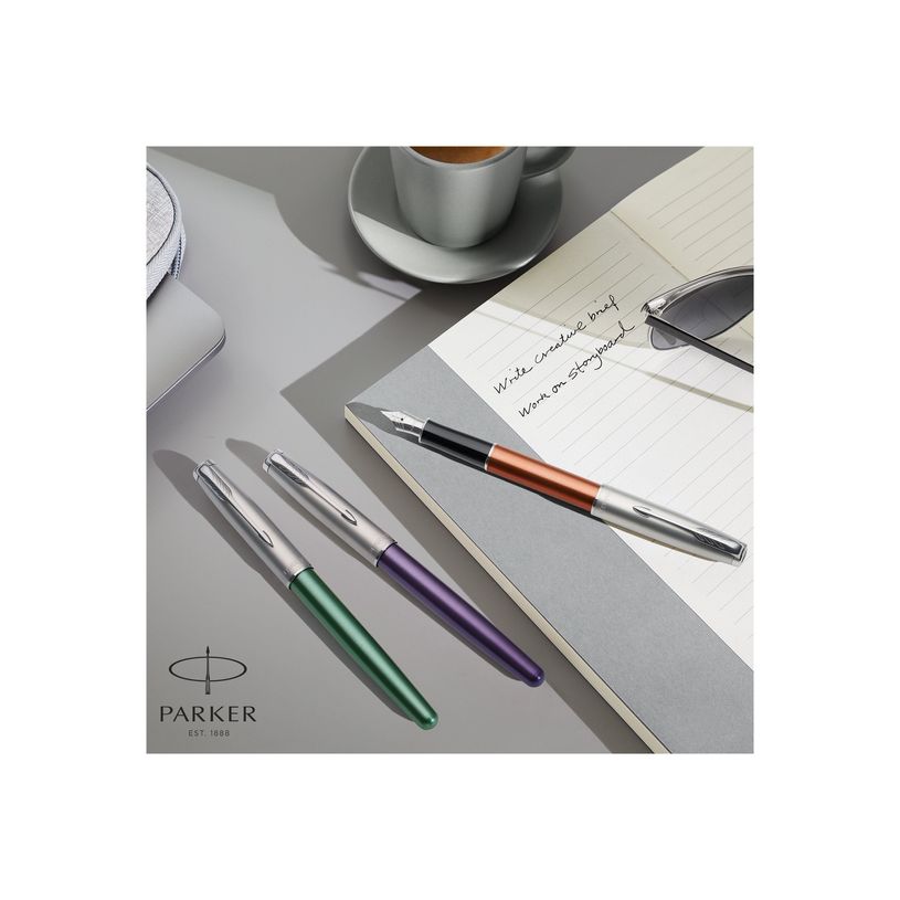 3026981693663-Parker Sonnet Essential - Stylo plume violet - encre noire - pointe fine-P_405130087_2-5