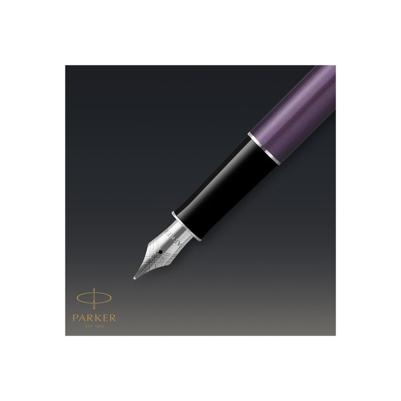 3026981693663-Parker Sonnet Essential - Stylo plume violet - encre noire - pointe fine-P_405130087_3-7