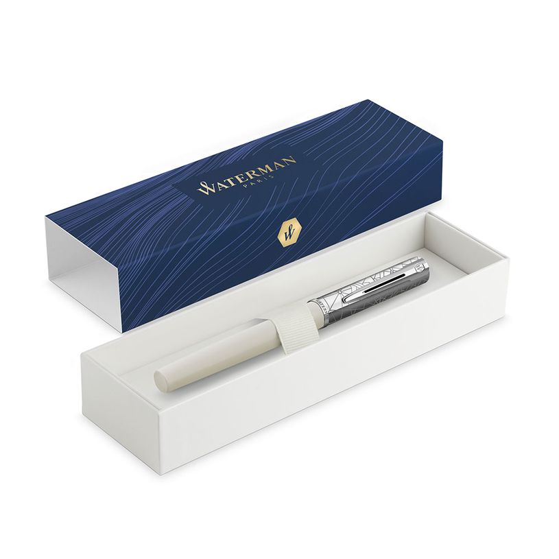 3026981745119-Waterman - Stylo plume Allure Deluxe blanc- pointe fine-P_405130093_2-1
