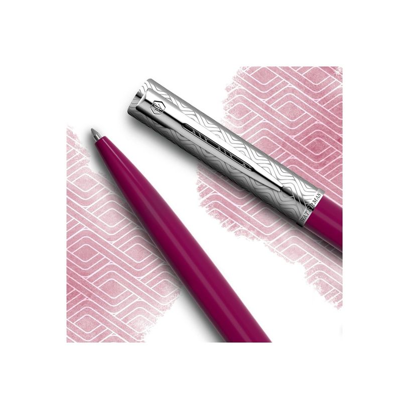 3026981745133-Waterman Allure Deluxe – stylo-bille – pointe moyenne – encre bleue – corps rose – bou-P_405130095_3-1