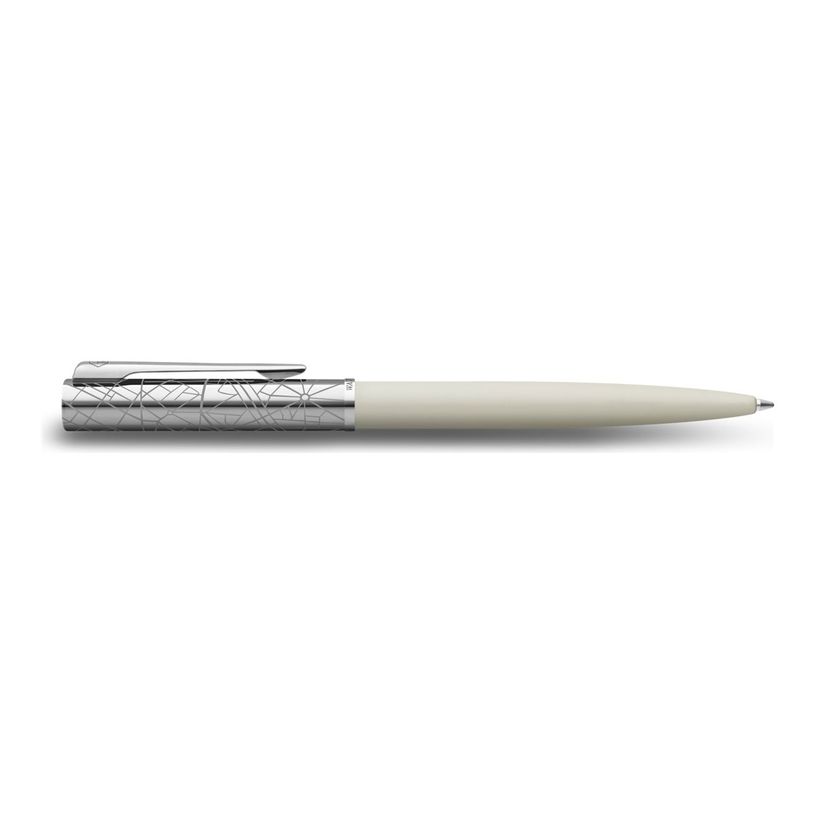 3026981745171-Waterman Allure Deluxe - Stylo à bille capuchon chromé - blanc-P_405130096_5-5