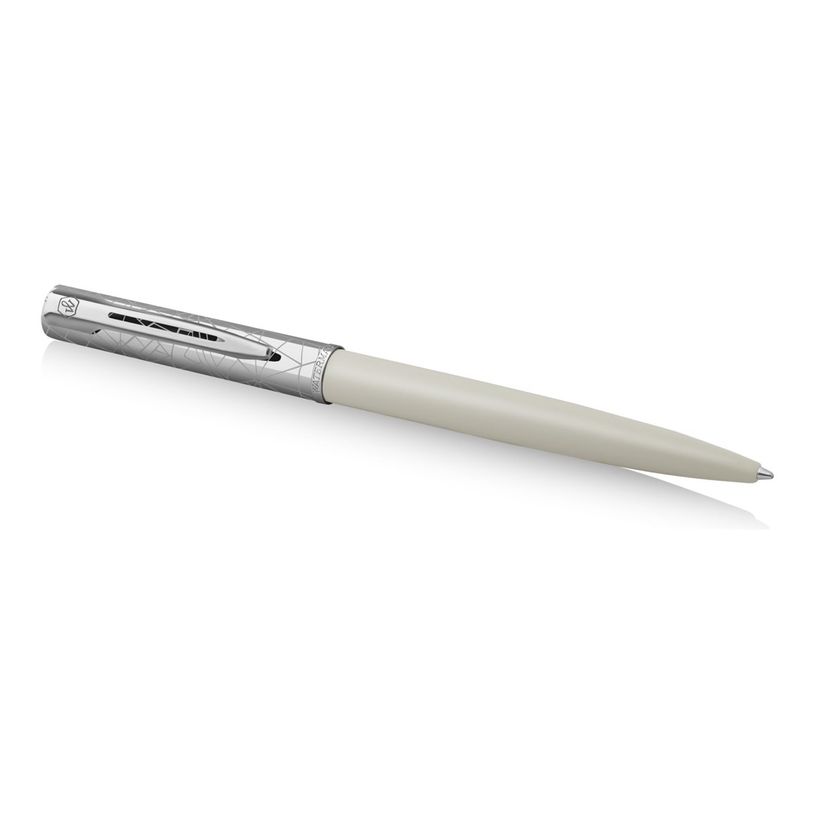 3026981745171-Waterman Allure Deluxe - Stylo à bille capuchon chromé - blanc-P_405130096_7-4
