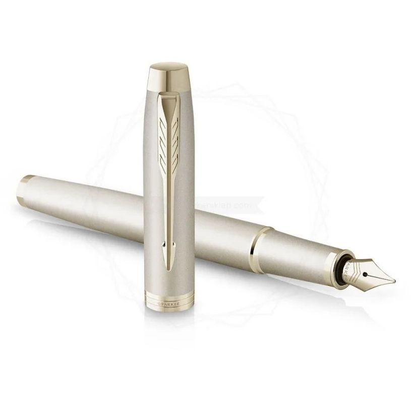 3026981729539-Parker IM Monochrome - Stylo plume champagne - pointe fine-P_405130100_1-0