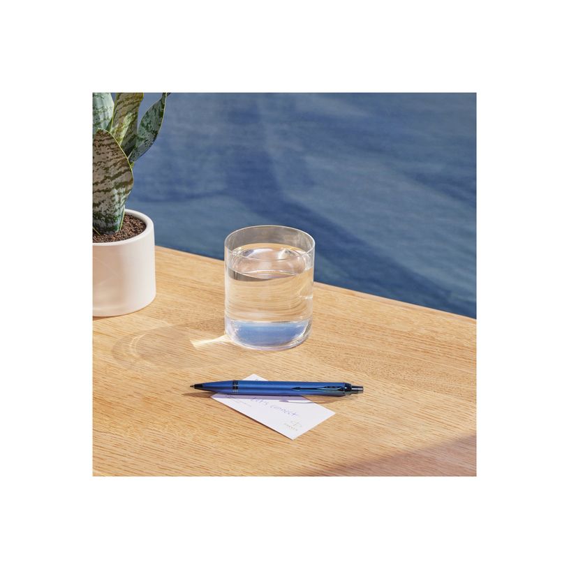 3026981729669-Parker IM Monochrome - Stylo à bille bleu - encre bleue-P_405130109_5-9