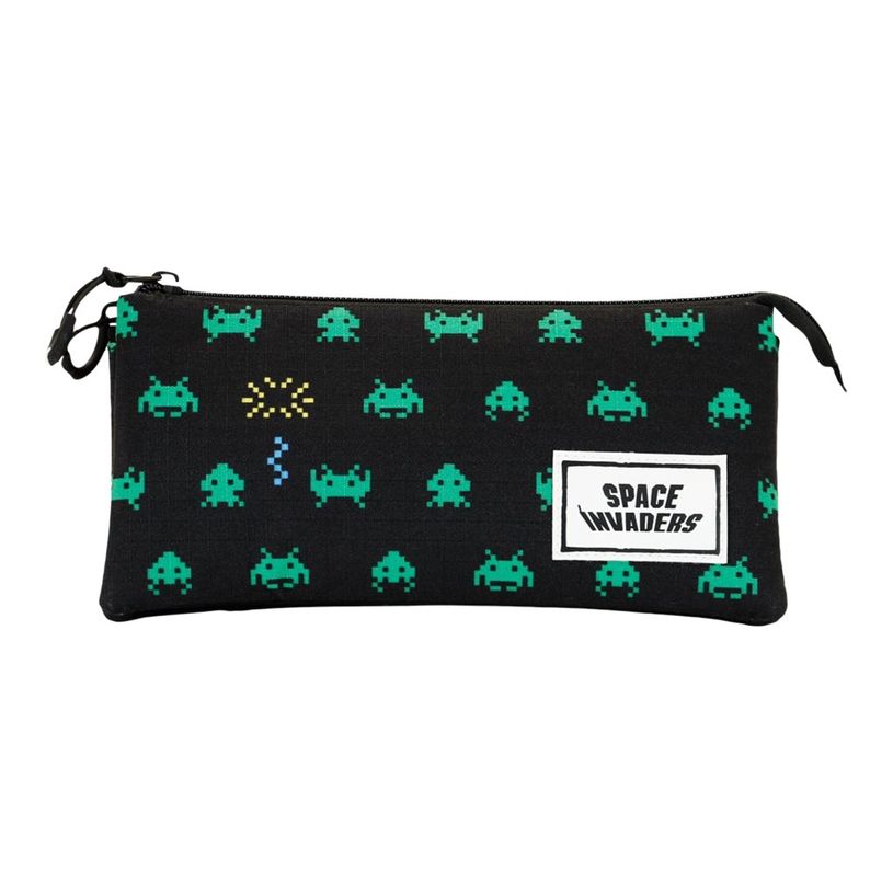 8445118039955-Space Invaders Army - Trousse 3 compartiments - Karactermania-P_405130152_1-0