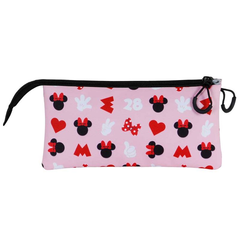8445118043822-Minnie Mouse Pinky -Trousse 3 compartiments - Karactermania-P_405130164_2-1