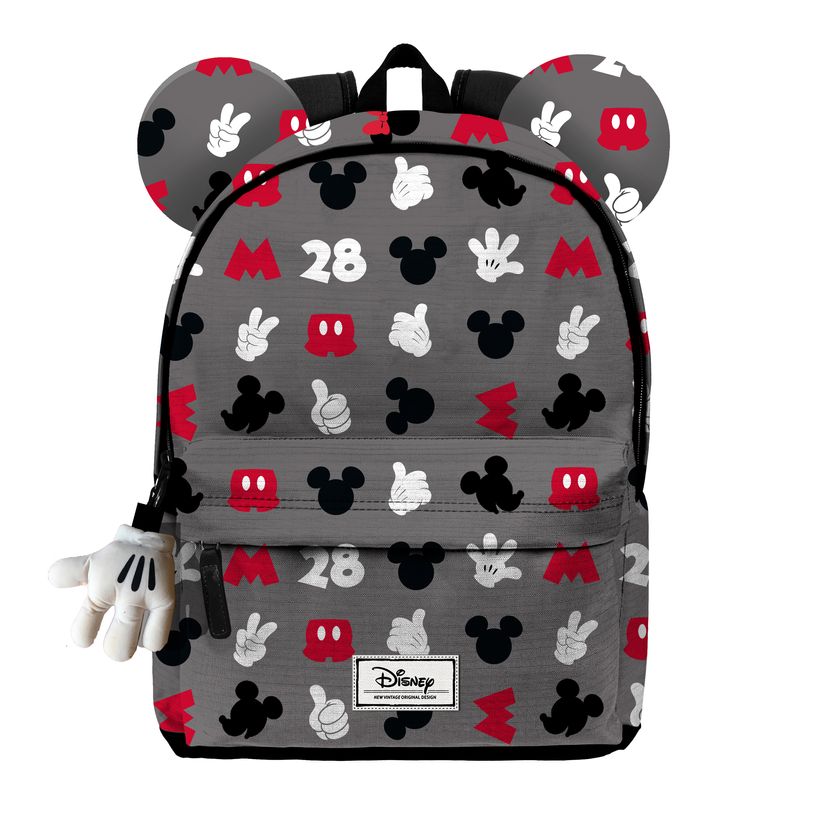 8445118043853-Mickey Mouse Grey - Sac à dos - 1 compartiment - Karactermania-P_405130167_1-0