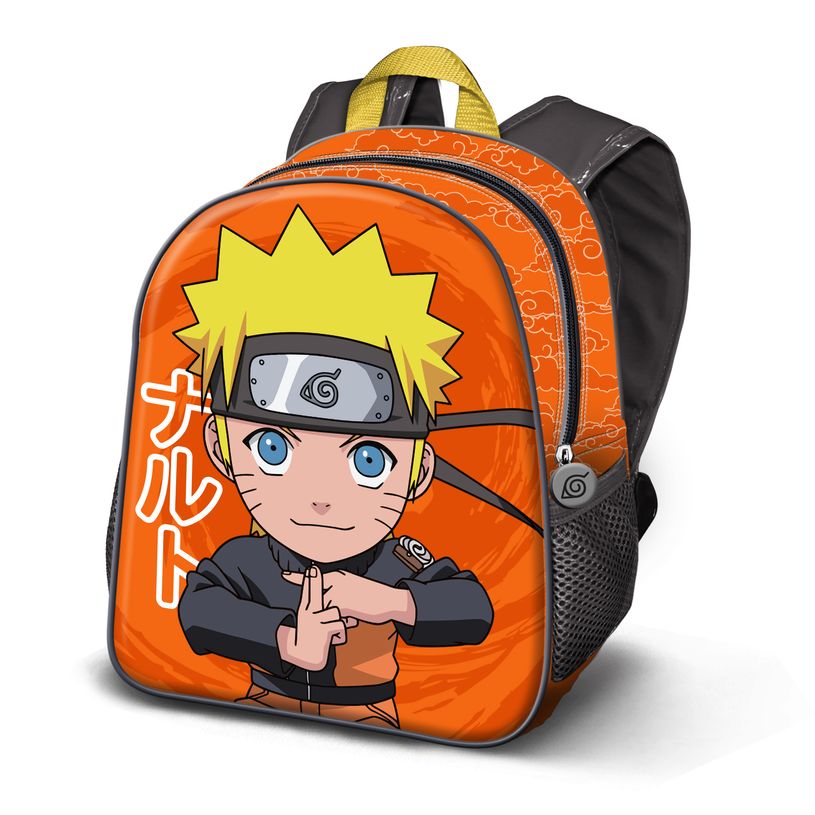 8445118046977-Naruto Chikara - Sac à dos maternelle 3D - 1 compartiment - Karactermania-P_405130203_1-0