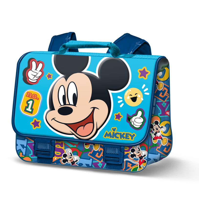 8445118049251-Mickey Mouse Blissy - Cartable 38 cm - 1 compartiment - Karactermania-P_405130240_1-0