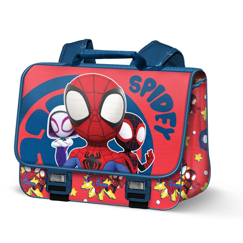 8445118049374-Spiderman Gang - Cartable 38 cm - 1 compartiment - Karactermania-P_405130244_1-0