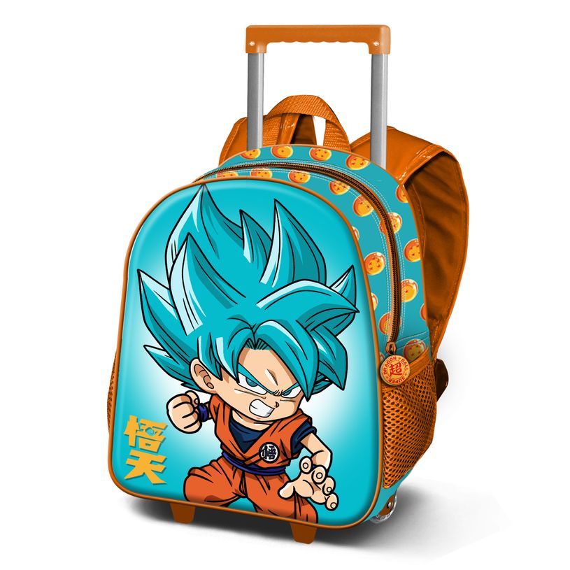 8445118050547-Dragon Ball Blue - Sac à dos à roulettes 3D - 1 compartiment - Karactermania-P_405130294_1-0