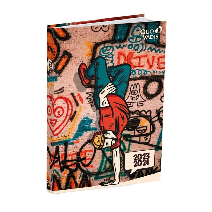 3371010496365-Agenda Graffiti - 1 jour par page - 12 x 17 cm - breakdance - Quo Vadis-P_405130339_1-0