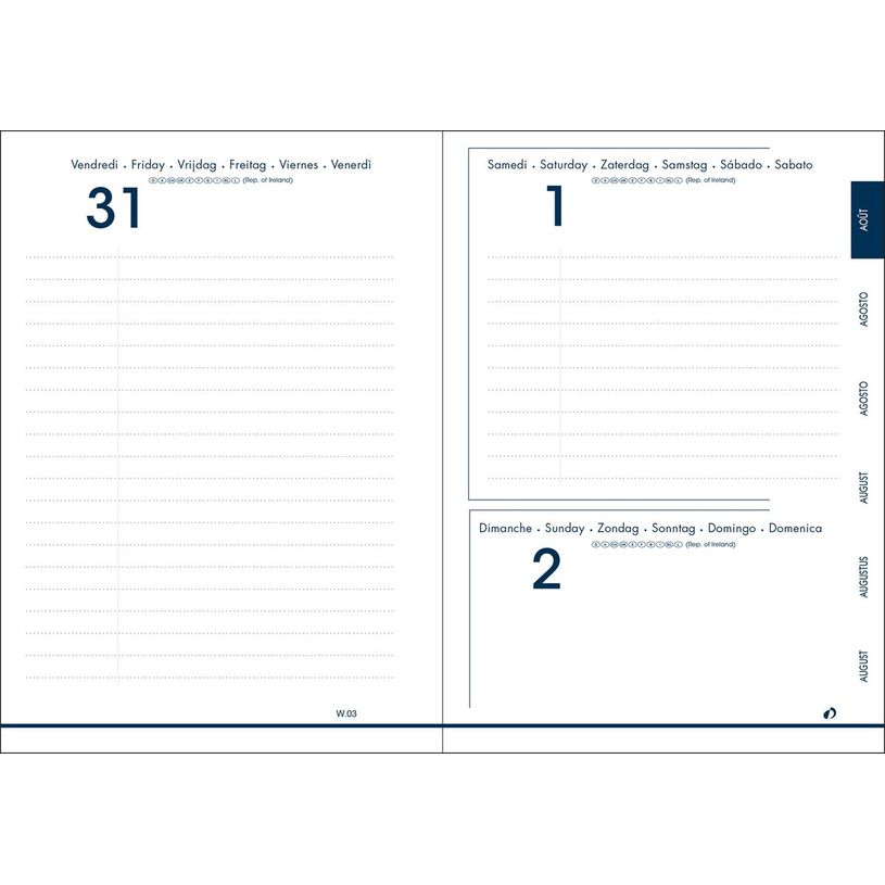 3371010499496-Agenda Jungle Spirit - 1 jour par page - 12 x 17 cm - rayure - Quo Vadis-P_405130346_2-1