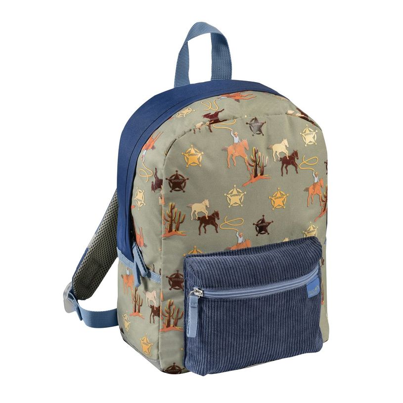 3371010494446-Sac à dos maternelle Louise & Arthur - 1 compartiment - cowboy - Quo Vadis-P_405130366_1-0