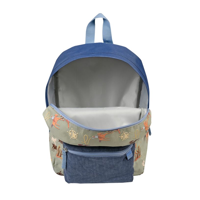 3371010494446-Sac à dos maternelle Louise & Arthur - 1 compartiment - cowboy - Quo Vadis-P_405130366_3-2