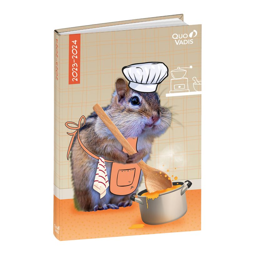 3371010496181-Agenda Mes Potes à Pattes - 1 jour par page - 12 x 17 cm - hamster - Quo Vadis-P_405130372_1-0
