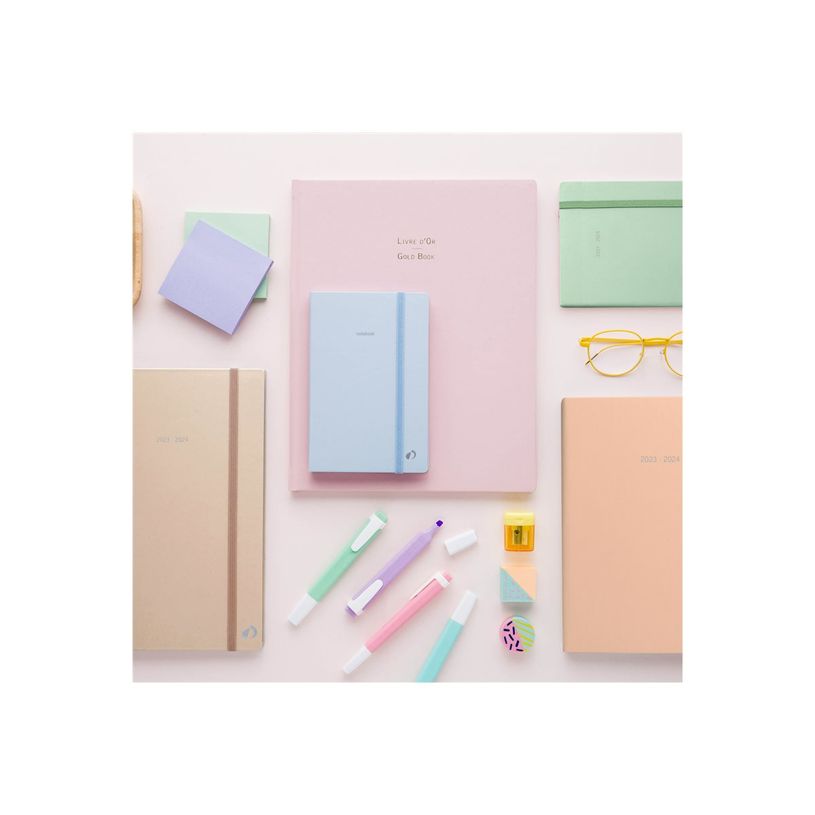 3371010500444-Quo Vadis Pastel - Carnet de notes - 15 x 21 cm - ligné - pêche-P_405130394_3-1