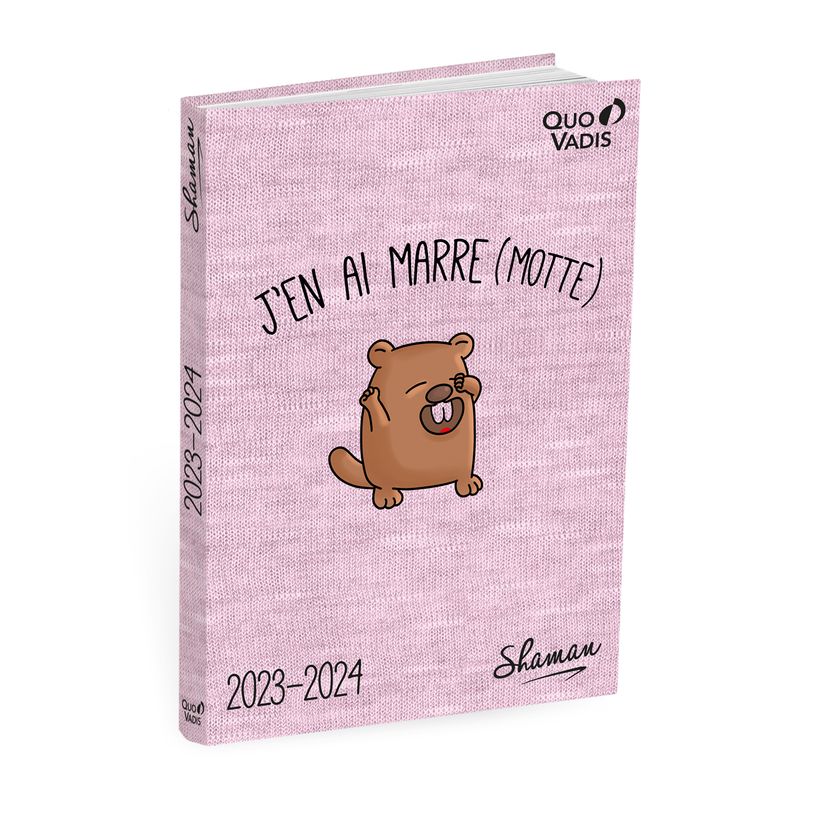3371010497881-Agenda Shaman - 1 jour par page - 12 x 17 cm - j'en ai marre (motte) - Quo Vadis-P_405130408_1-0