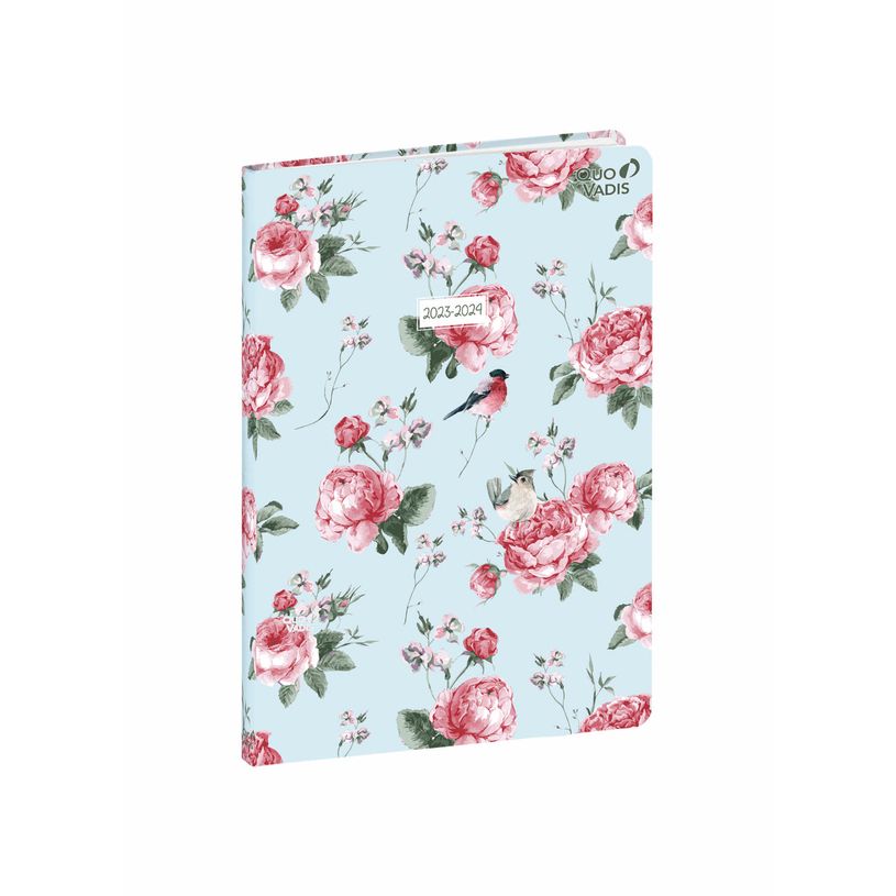 3371010497942-Agenda Stylish - 1 semaine par page + 1 page de note - 16 mois - 15 x 21 cm - tapisserie --P_405130419_1-0