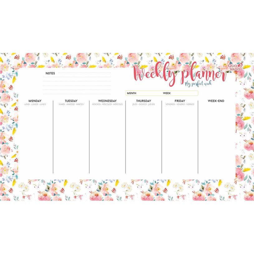 3371010502127-Quo Vadis - Sous-main perpétuel à feuillets - Multilingue - Fantaisie - Perpétuel - 25x43 cm - Papier Clairefontaine -P_405130440_2-1