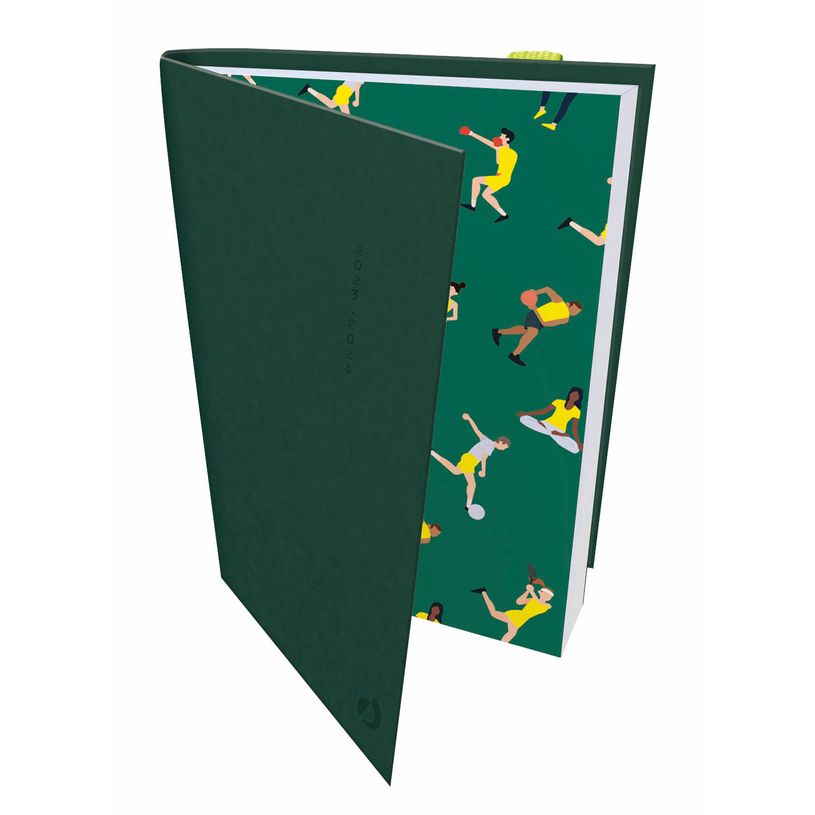 3371010496761-Agenda à élastique Rio - 1 jour par page - 12 x 17 cm - vert - Quo Vadis-P_405130484_2-1