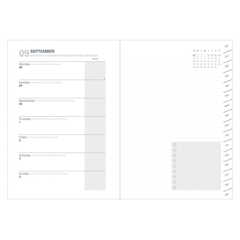 3371010498369-Agenda Billy Plan Note - 1 page hebdo/1 page de notes - 15 x 21 cm - crème - Quo Vadis-P_405130500_2-1