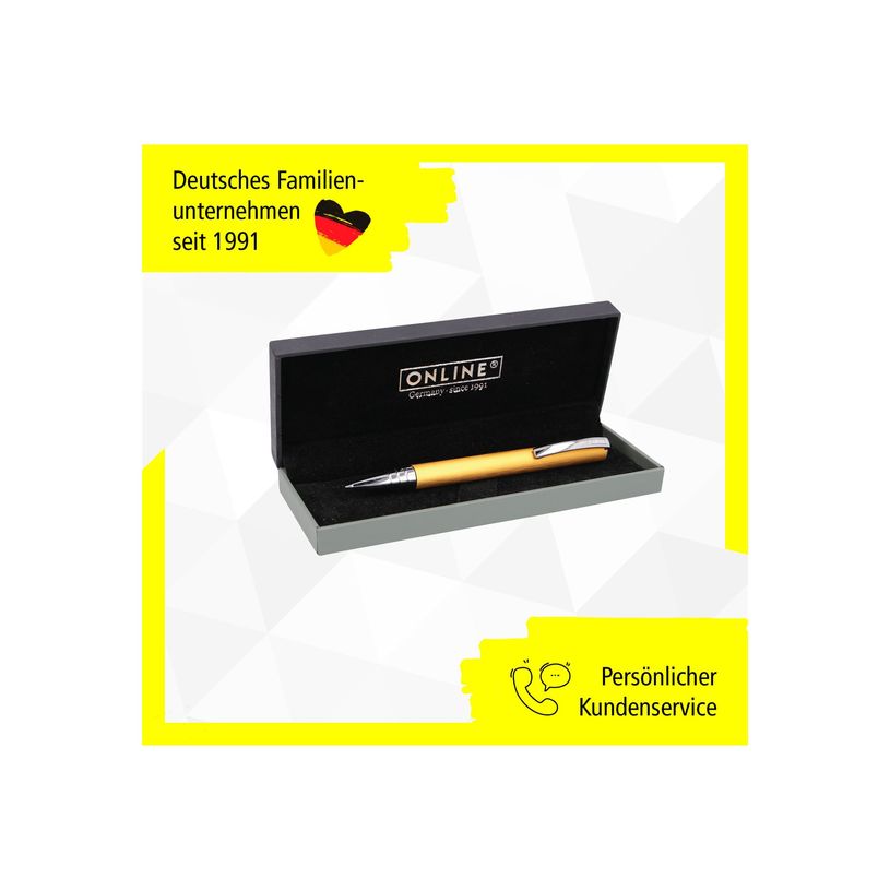 4014421326461-Online Vision Satin - Stylo à bille noir - golden sand-P_405130533_2-3
