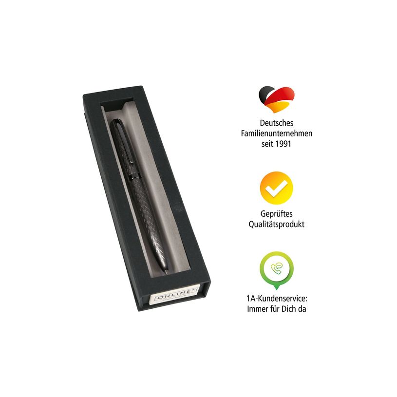 4014421346643-Online Eleganza Diamond - Stylo à bille - titan (gris)-P_405130542_1-1