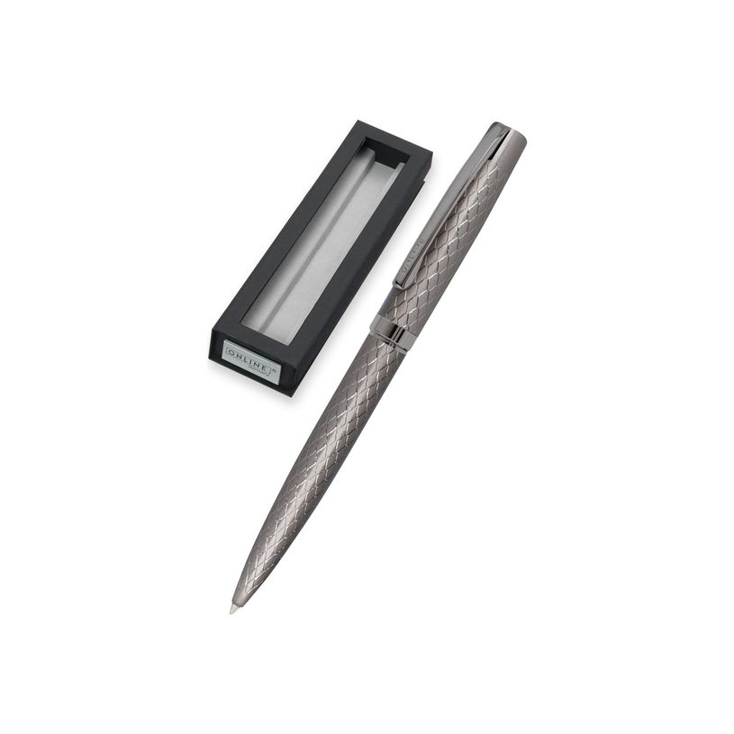 4014421346643-Online Eleganza Diamond - Stylo à bille - titan (gris)-P_405130542_2-0