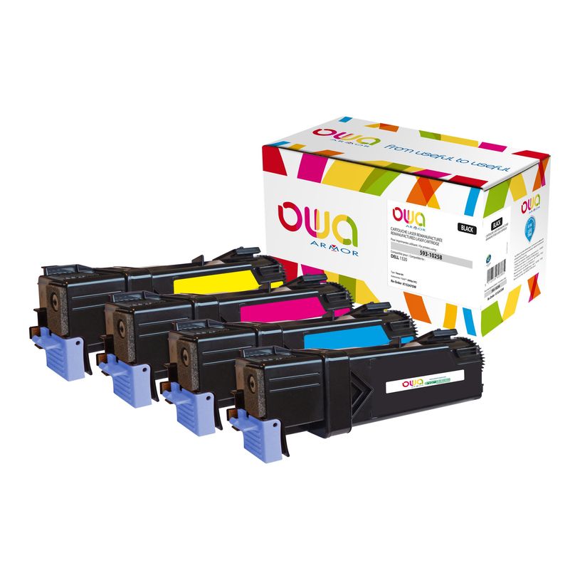 3112539603915-Cartouche laser remanufacturée Dell 593-10260 - jaune - Owa-P_405130643_1-0