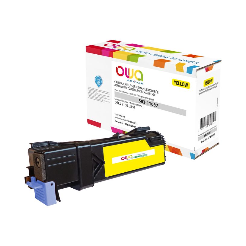 3112539608323-Cartouche laser remanufacturée Dell 593-11037 - jaune - Owa-P_405130654_1-0